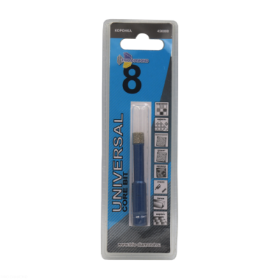 Коронка алмазная универсальная 8 мм 450008