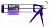 Пистолет для герметика 310 скелетный No-drop 