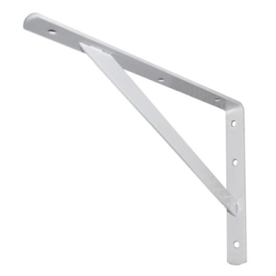 Кронштейн бытовой  300х20х30х4,0мм БЕЛЫЙ