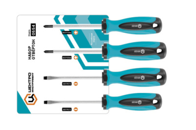 Набор отверток 4 предм. арт. 0554 ЦИ