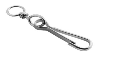 Карабин пружинный с вертлюгом 70