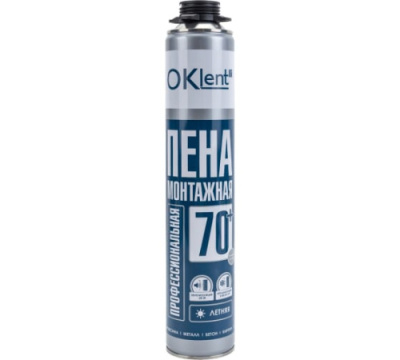 Профессиональная монтажная пена OKlent 70