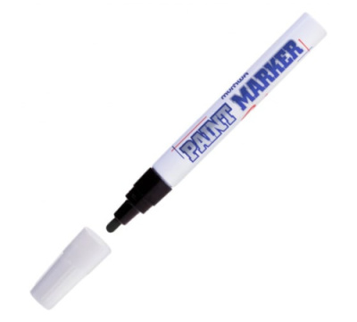 маркер черный 4 мм