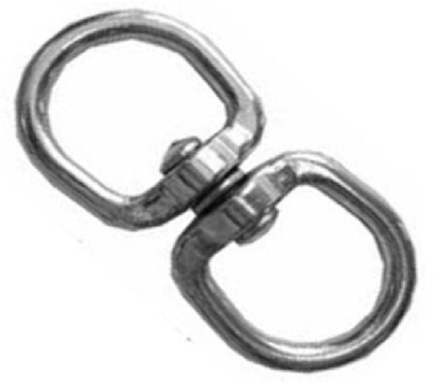 Вертлюг (кольцо-кольцо) НИКЕЛЬ  М19